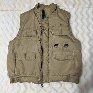 Dutch Harbor Gear brown Puffer Vest Mens Size L